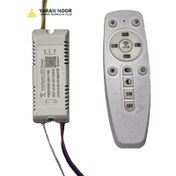 تصویر درایور ال ای دی هوشمند سه حالته (60-80w)*2 دارای ریموت کنترل و اپلیکیشن مناسب استریپ های سه رنگ لوستری - بدون ریموت کنترل intelligent led driver (60-80w)*2 output voltage:dc180-240v 220-280ma with remot and app control