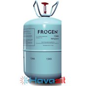 تصویر گاز کولر فروژن (FROGEN) مدل R134a وزن 13.6 FROGEN