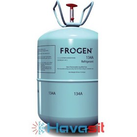 تصویر گاز کولر فروژن (FROGEN) مدل R134a وزن 13.6 FROGEN