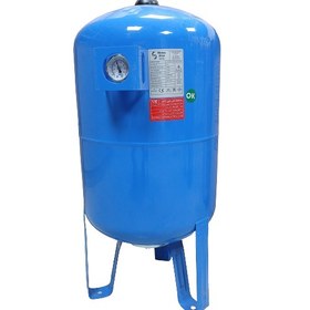 تصویر منبع تحت فشار 100 لیتری واتس درجه دار PRESSURE TANK WATES