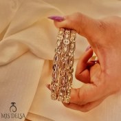 تصویر النگو فیوژن طلاروس اصلی کد 101 