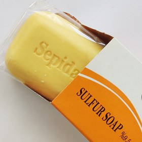 تصویر صابون گوگرد سپیدک ضد آکنه ۱۰۰ گرم 