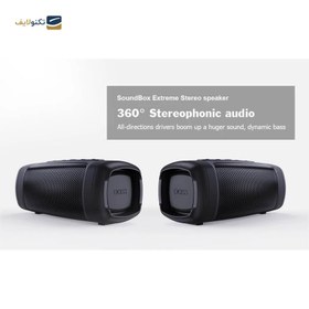 تصویر اسپیکر داس مدل Soundbox Extreme اسپیکر کامپیوتر اسپانیا مشکی Bluetooth برند متفرقه مدل Soundbox Extreme