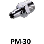 تصویر کوپلینگ پنوماتیک نری رودنده 3/8 