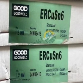 تصویر سیم جوش Co2 مس ERCusn6 گود ولد 