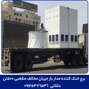 تصویر برج خنک کننده مدار باز جریان مخالف مکعبی 500تن 