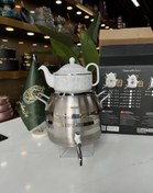 تصویر کتری و قوری استیل مدل R_124S راسل (RASEL) 