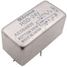 تصویر رله 24V فلزی 8 پایه ژاپنی مارک AROMAT کد RSD-24 