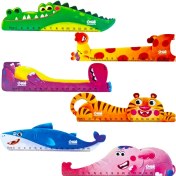 تصویر فروش عمده خط کش چوبی طرح حیوانات(72) 