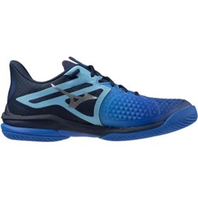 تصویر کفش تنیس Wave Exceed Tour 6 AC Unisex Tennis Shoes Blue مردانه | میزانو Mizuno 61GA247028 