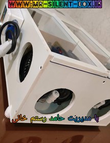 تصویر سوپر سایلنت باکس دو ظرفیتی دمنده و مکنده فول آپشن واتس ماینرM30.M50 Super silent box