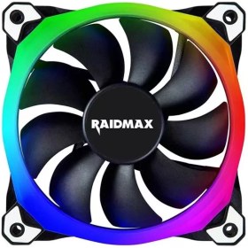 تصویر فن کیس استوک ریدمکس مدل NV-R120B RGB Black 