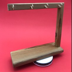 تصویر استند پالت سویچی چوبی L ترمو وود 