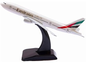 تصویر ماکت هواپیما بوئینگ 777 امارات | AirPlane Model 16cm Boeing 777 Emirates 