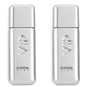 تصویر پک دو عددی عطر جیبی مردانه مدل Vip 212 النترا تاینی Elentra Tiny 212 Vip Parfum For Men 2Pcs