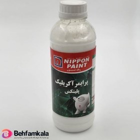 تصویر پرایمر آکریلیک نیپون پایه آب یک لیتری 