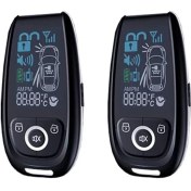 تصویر دزدگیر خودرو برند هوتای جفت ریموت تصویری مدل HT-L132 