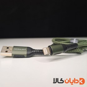 تصویر کابل USB به LIGHTNING کانفلون KONFULON مدل DC33 KONFULON DC33 model USB to LIGHTNING cable