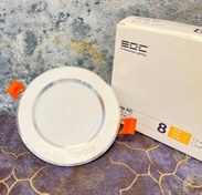 تصویر چراغ پنلی ای دی سی مدل دیپ ظرفیت ۸ وات مهتابی 