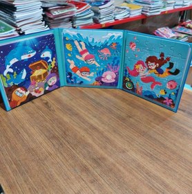 تصویر پازل مگنتی - دنیای زیر دریا 