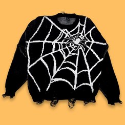 تصویر دورس بافت زاپدار تار عنکبوت 