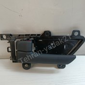 تصویر دستگیره درب بازکن جلو و عقب چپ هیوندای وراکروز ix55 و 2007تا2012 اصلی جنیون کد 826103J000WS 