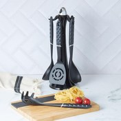 تصویر سرویس کفگیر ملاقه 6 پارچه کاراجا مدل Daimond 