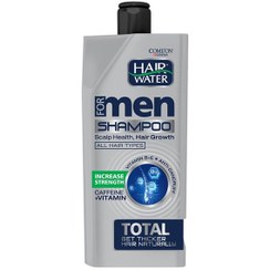 تصویر شامپو مردانه ضد شوره و تقویت کننده کامان مدل TOTAL مناسب انواع مو 410 میلی لیتر 