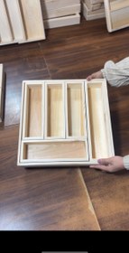 تصویر جاقاشقی چوبی پازلی 