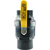 تصویر شير توپي دسته فلزی 2 اینچ ا Metal handle ball valve 2 Metal handle ball valve 2