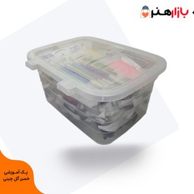 تصویر پک خمیر مدل سازی 20 رنگ + ابزار کار 