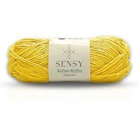 تصویر SENSY RAFFIA SOFTEE RAFFIA SOFT ROPE ROPE ROPE ROPE HAND HAND ROPE HOBBY ROPE SENSY Premium Softee Raffia Yumuşak Rafya İpi Kağıt İpi El Örgü İpi Hobi İpi Supla İpi Çanta İpi Sarı