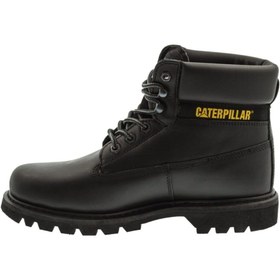 تصویر بوت مشکی مردانه و زنانه یونیسکس بوت چرمی مبتنی بر لاسیک Caterpillar 