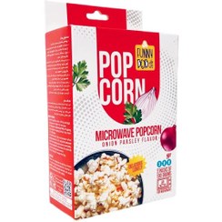 تصویر پاپ کورن پیاز جعفری مایکروویو 