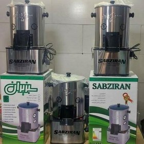 تصویر سبزی خردکن سبزایران ۴ کیلویی چهار گوش موتور سنگین SabzIran vegetable chopper 4 kg, square, heavy duty motor