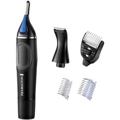 تصویر موزن گوش و بینی Nano Series Lithium رمینگتون NE3870: بهداشت و دقت در نواحی حساس ، فناوری ضد میکروب، سری‌های دوقلو، طراحی کاملاً ضد آب و آماده به کار با باتری لیتیومی Remington NE3870 Nano Series Lithium Trimmer: Hygiene Meets Precision