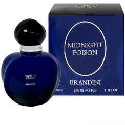 تصویر عطر جیبی زنانه برندینی مدل Midnight Poison حجم 33 میلی لیتر 