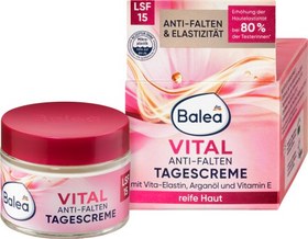 تصویر کرم ضد چین وچروک روز ویتال حجم 50 میل باله آ Balea Anti Aging Face Day Cream 50ml