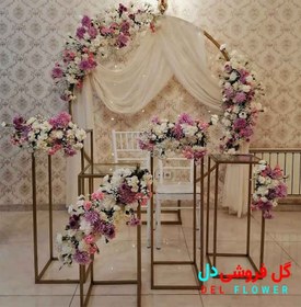 تصویر تزئین سفره بله برون 704 