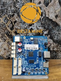 تصویر کنترل برد دستگاه ماینر S19 Antminer مدل C55 آبی آکبند اورجینال وارداتی Controlboard S19 C55