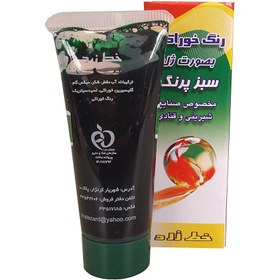 تصویر رنگ خوراکی ژله ای سبز 