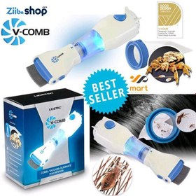 تصویر شانه ضد شپش وی کامب مدل TTVC02 Anti-lice comb VT Comb model TTVC02