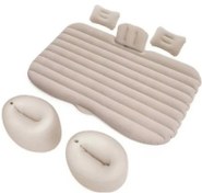 تصویر تشک بادی پراید و تیبا و ساینا و کوییک و شاهین ۵ تکه + پمپ باد 