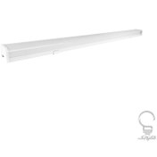 تصویر مهتابی ال ای دی 120 سانتی متر 80 وات پارس شعاع توس - مدل اکورن 80 وات 120 سانتی متر بدنه مشکی