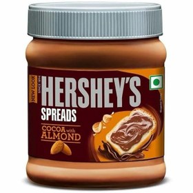 تصویر شکلات صبحانه شکلاتی بادامی هرشیز(۴۰۰ گرم) hershey's hershey's