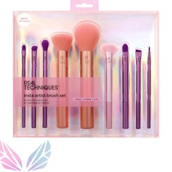 تصویر ست براش ریل تکنیک 9 تایی مدل Insta Artist Brush Set Real Techniques Insta Artist Brush Set , 9pcs