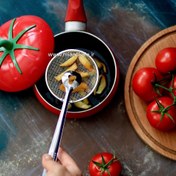 تصویر انبر روغن گیر استیل اصل بسته ۱۲عددی محصول وارداتی _ (قیمت هر عدد ۶۵هزار تومان) 