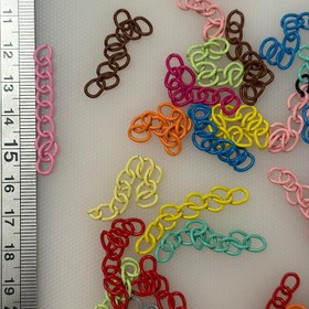 تصویر زنجیر جاکلیدی رنگی 