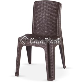 تصویر صندلی بدون دسته حصیر بافت ناصر پلاستیک مدل 947 