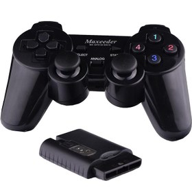 تصویر دسته بازی بیسیم مکسیدر مدل MX-GP9120 WN10 ا MX-GP9120 WN10 Wireless Gamepad With Shock MX-GP9120 WN10 Wireless Gamepad With Shock